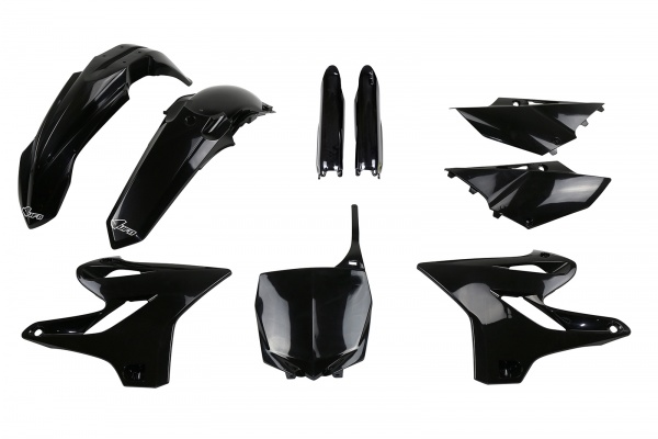 Full Plastic Kit black for Yamaha YZ 125 (2015-21) - YZ 250 (2015-21)